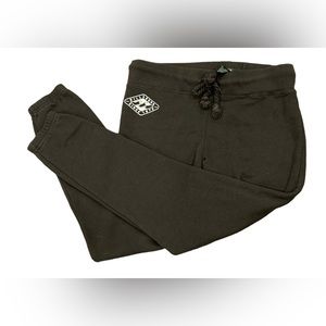 Grey Billabong Sweat Pants Joggers Small Straight Leg Drawstring Beachwear